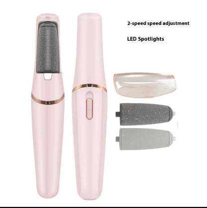 Electronic Cordless Pedicure Callus Dead Skin Remover Polishing Tool